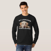 T-shirt My Labrador thinks I m cool  dog 1 (Devant entier)