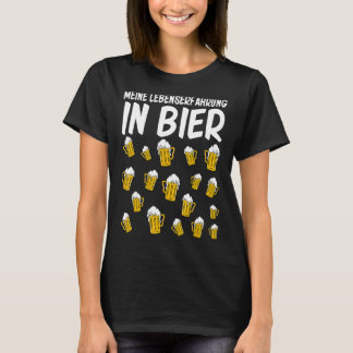 T-shirt My Life Experience in Beer 18th Birthday Man 18 Ye