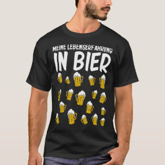 T-shirt My Life Experience in Beer 18th Birthday Man 18 Ye