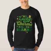 T-shirt My Lucky Charms Call Me Grammy St Patrick's Day Gr (Devant)