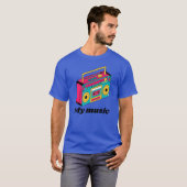 T-shirt My music Boombo 90s Style (Devant entier)