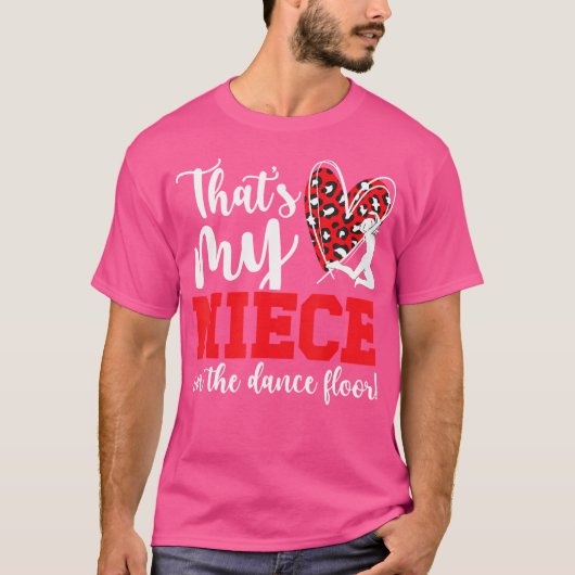 T-shirt My Niece Dance Aunt Of A Dancer Aunt Dance Auntie (Devant)