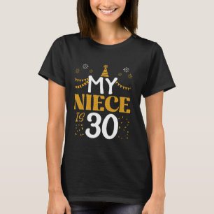 T-shirt My Niece Is 30 30th Birthday 1995 30 Years Nie