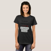 T-shirt My opinion offended you (Devant entier)
