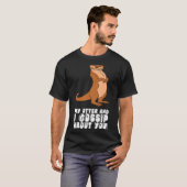 T-shirt My Otter And I Gossip About You (Devant entier)