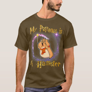 T-shirt My Patronus is a Hamster Shirt Magic Gifts