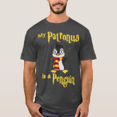 T-shirt My Patronus is a Penguin  For Wizarding Fans (Devant)