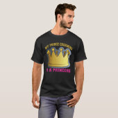 T-shirt My Prince Charming Is A Princess (Devant entier)