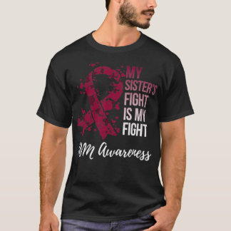 T-shirt My Sisteru2019s Combattre la malformation artériel