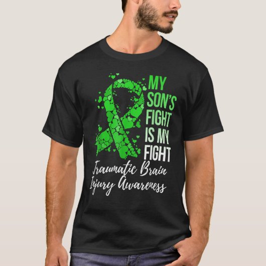 T-shirt My Sonu2019s Fight Is My Fight Traumatic Brain Inj (Devant)