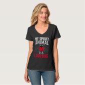 T-shirt My Spirit Animal Is a Ladybug - Bug Insect Lover L (Devant entier)
