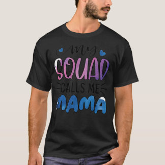 T-shirt My Squad Me traite de blague de l'escouade des mei