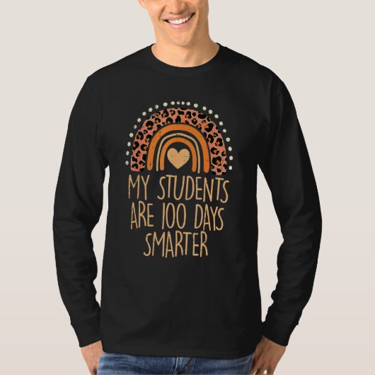 T-shirt My Students Are 100 Days Smarter 100th Day of Scho (Devant)