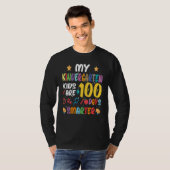 T-shirt My Students Are 100 Days Smarter Kindergarten Kids (Devant entier)