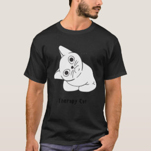 T-shirt My White Therapy Chat Arbre de distribution de cha