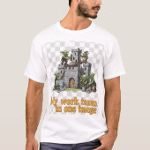 T-shirt My Work Team Funny Goblin Humor (Devant)