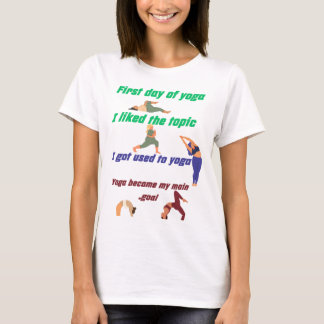 T-shirt My Yoga Story : From Curiosity to Lifestyle