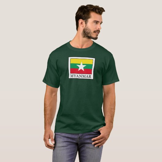 T-shirt Myanmar (Devant entier)