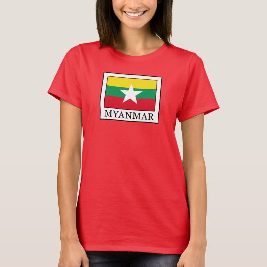 T-shirt Myanmar (Devant)