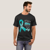 T-shirt Myasthenia Gravis Ribbon Hero dans ma vie (Devant entier)