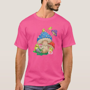 T-shirt Mycologie des champignons Chasseur de champignon C