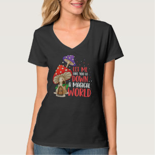 T-shirt Mycologie des champignons Chasseur de champignon C