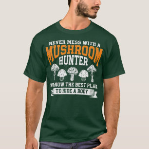 T-shirt Mycologie Recherche de champignons Champignons Cha