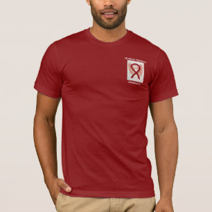 T-shirt Myélome multiple Sensibilisation Ruban Angel pers