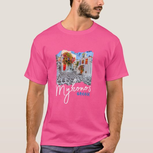 T-shirt Mykonos Grèce Mykonos (Devant)