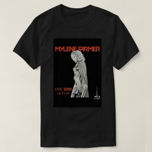 T-shirt Mylne Farmer Live 2019 (Design devant)