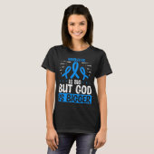 T-shirt Myositis Awareness God Myositis Ribbon (Devant entier)