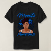 T-shirt Myositis Sensibilisation Dermatomysite apparentée  (Design devant)