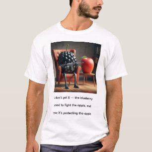 T-shirt Myrtille Pomme