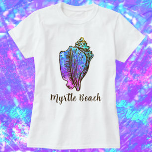 T-shirt Myrtle Beach Caroline du Sud Jolie Coquille de la 
