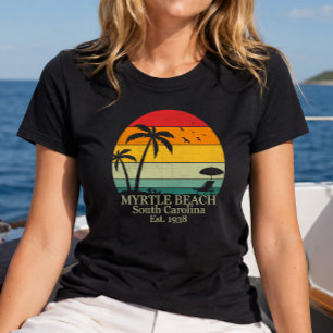 T-shirt Myrtle Beach Caroline du Sud vintage