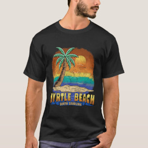 T-shirt Myrtle Beach Caroline du Sud Vintage désorganisé S