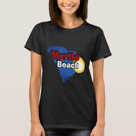 T-shirt Myrtle Beach Sc 1 (Devant)