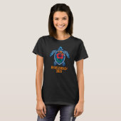 T-shirt Myrtle Beach Sea Turtle Carolina 2023 Hibiscus Flo (Devant entier)