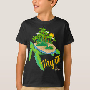 T-shirt Myrtle Beach South Carolina Beach Turtle Mer Océa
