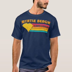 T-shirt Myrtle Beach South olina Vintage Distressé Souven