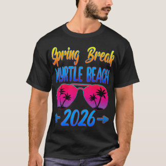 T-shirt Myrtle Beach Spring Break 2026 Sunglasses Beach Va