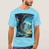 T-shirt Myssel Tree City Dreamscape (Devant)