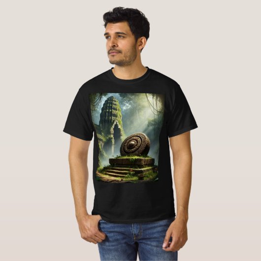 T-shirt "Mystère de la relique oubliée" (Devant entier)