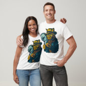 T-shirt Mystère du chat détective (Unisexe)