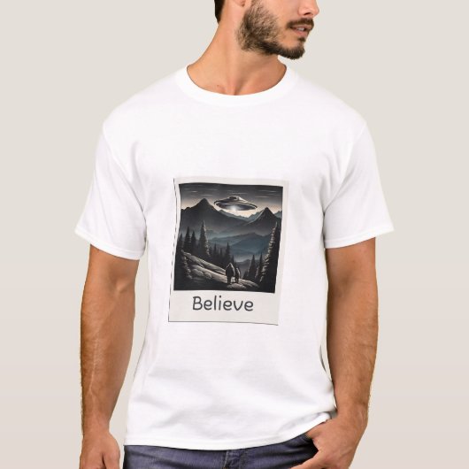 T-shirt Mystères des montagnes (Devant)