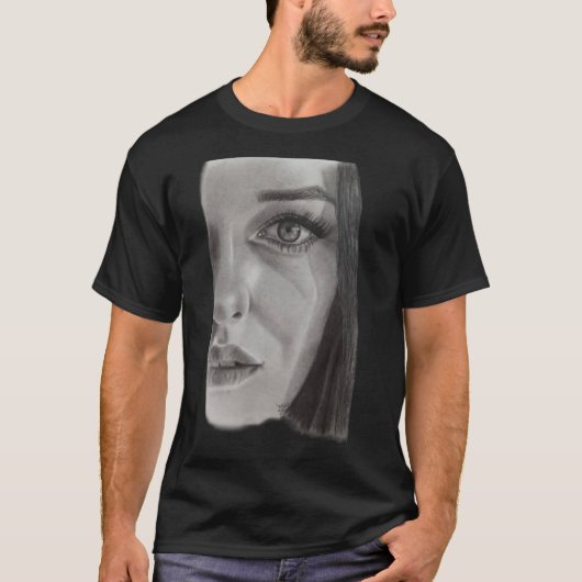 T-shirt Mysterious Beauty (Devant)