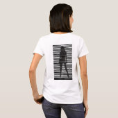 T-shirt Mysterious Female Sihouette (Dos entier)
