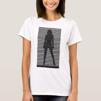 T-shirt Mysterious Female Sihouette