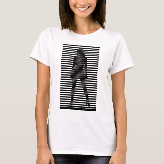 T-shirt Mysterious Female Sihouette (Devant)
