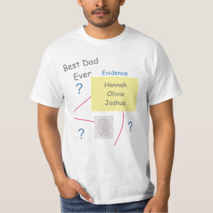 T-shirt Mystery Crime Résoudre la Commission de preuves Me